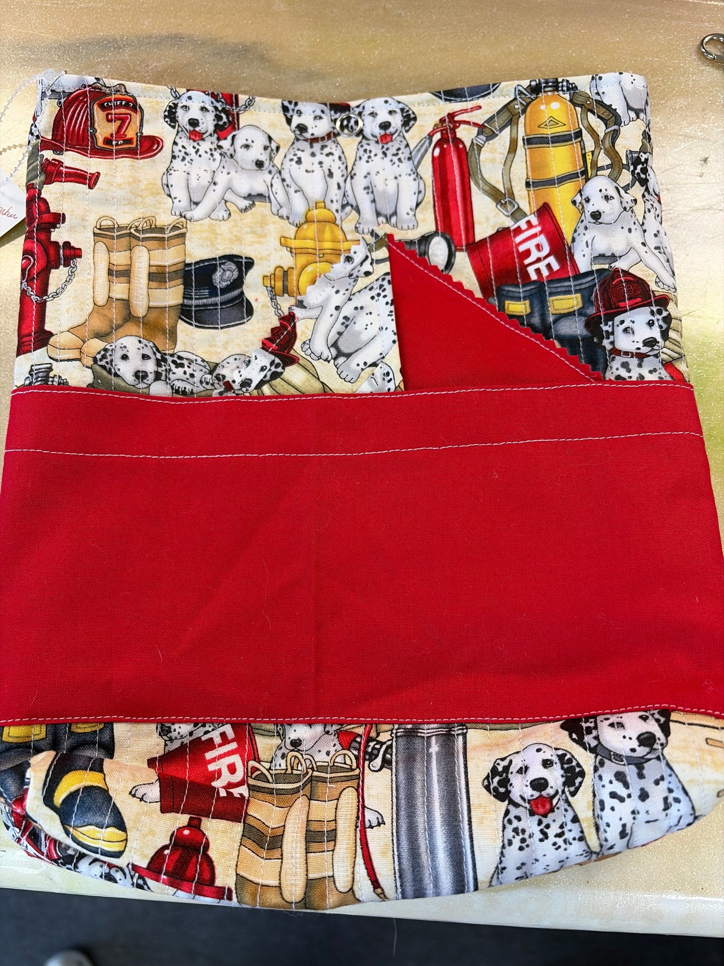 Book Sleeve w/Bookmark and pocket