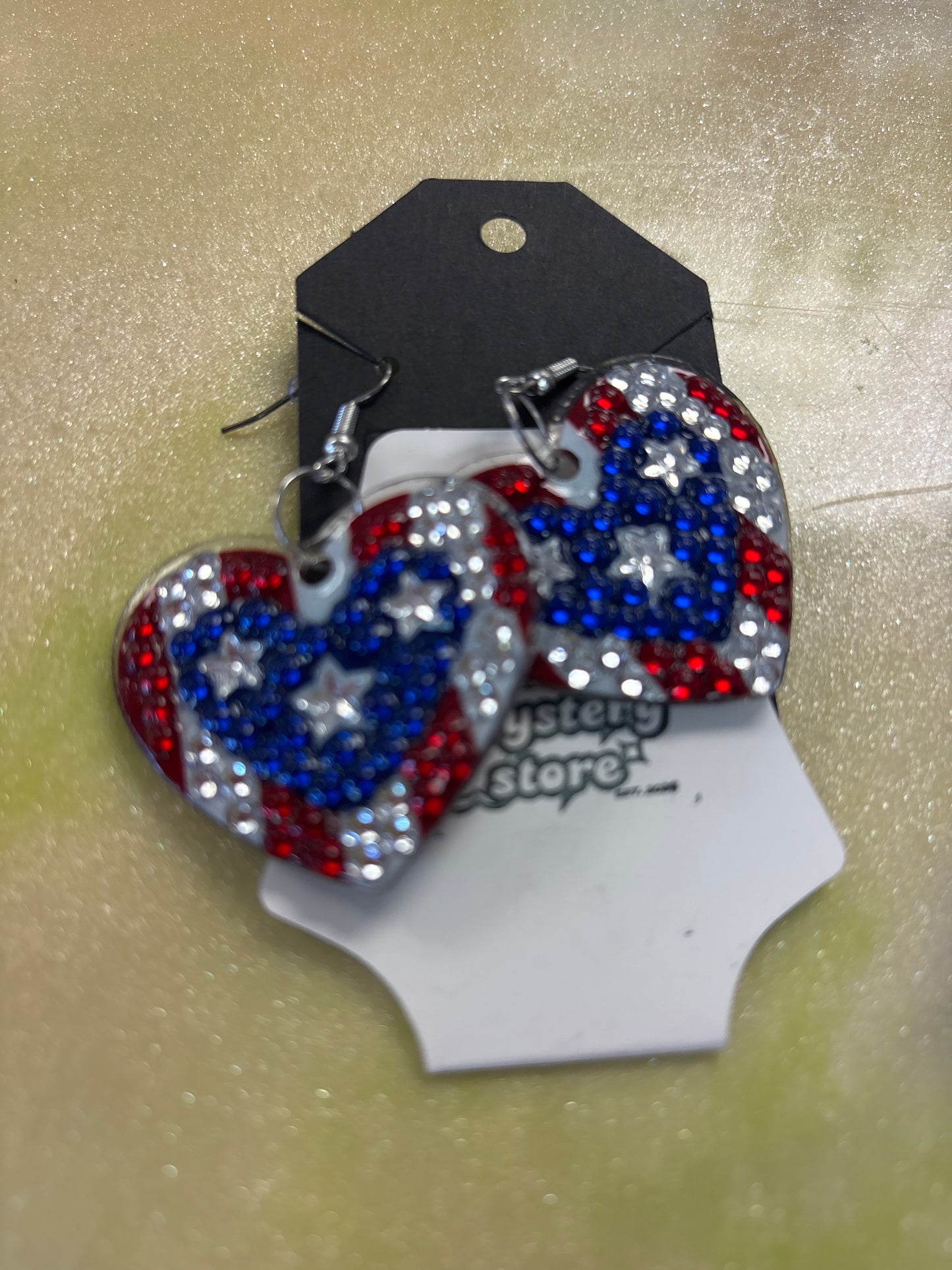 Diamond art earrings