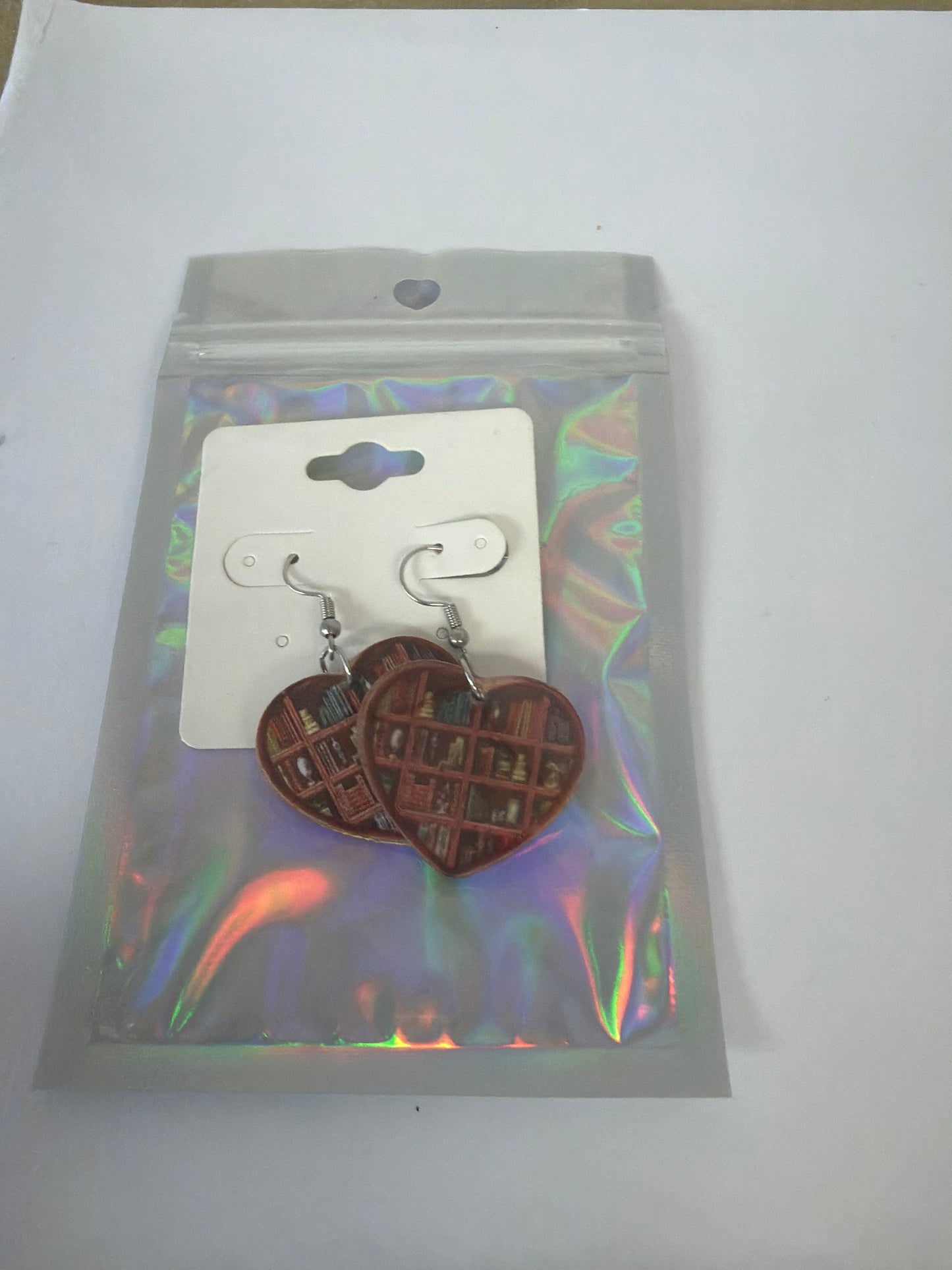Bookish earrings