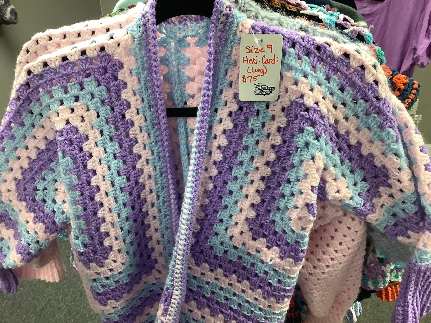 Size 9 Hexi cardi