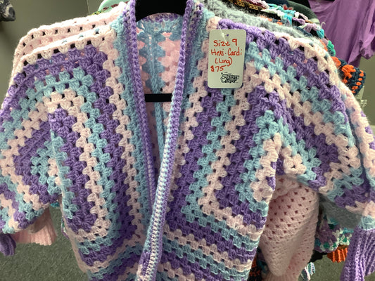 Size 9 Hexi cardi