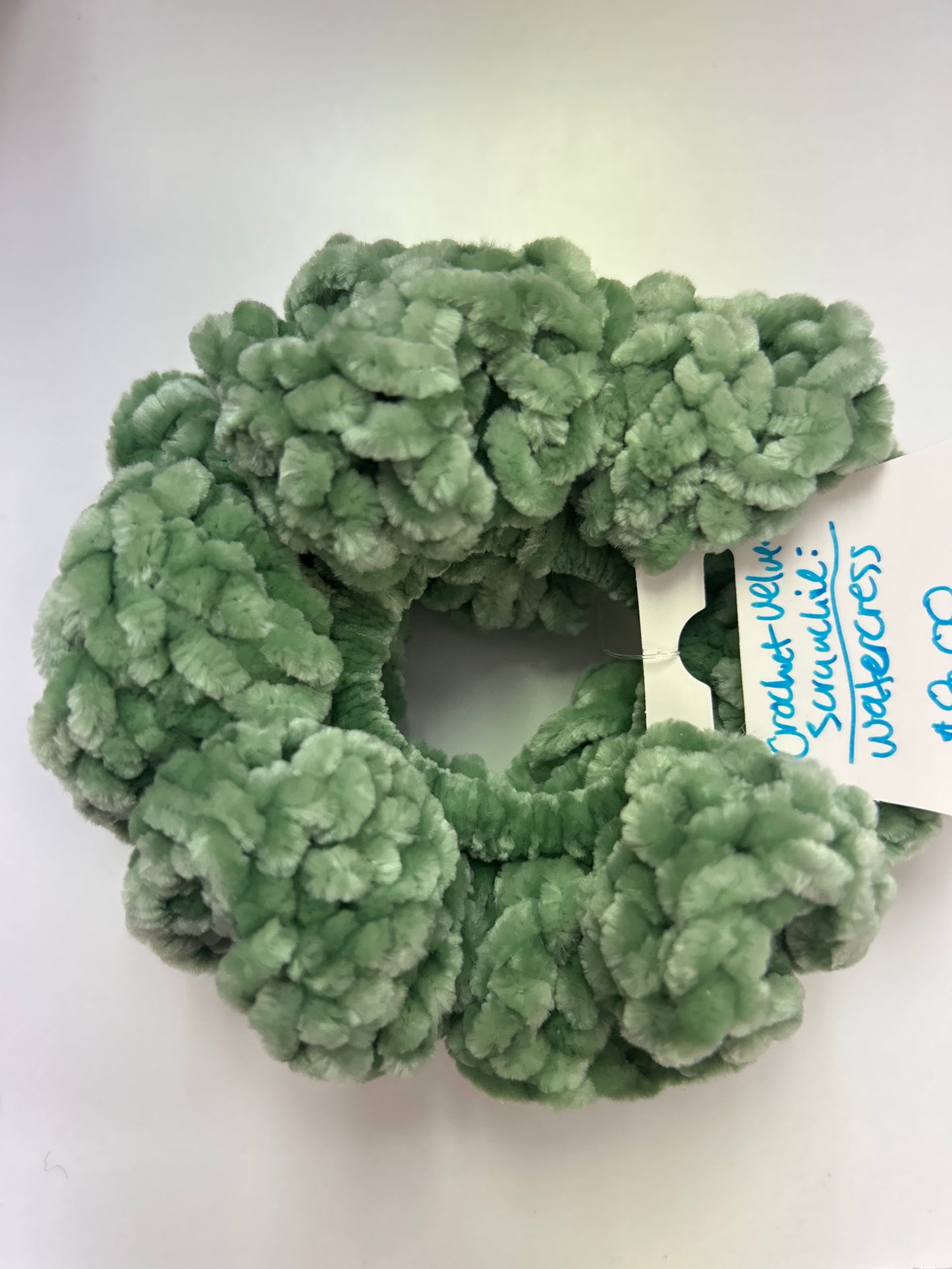 Crotchet Velvet Scrunchie