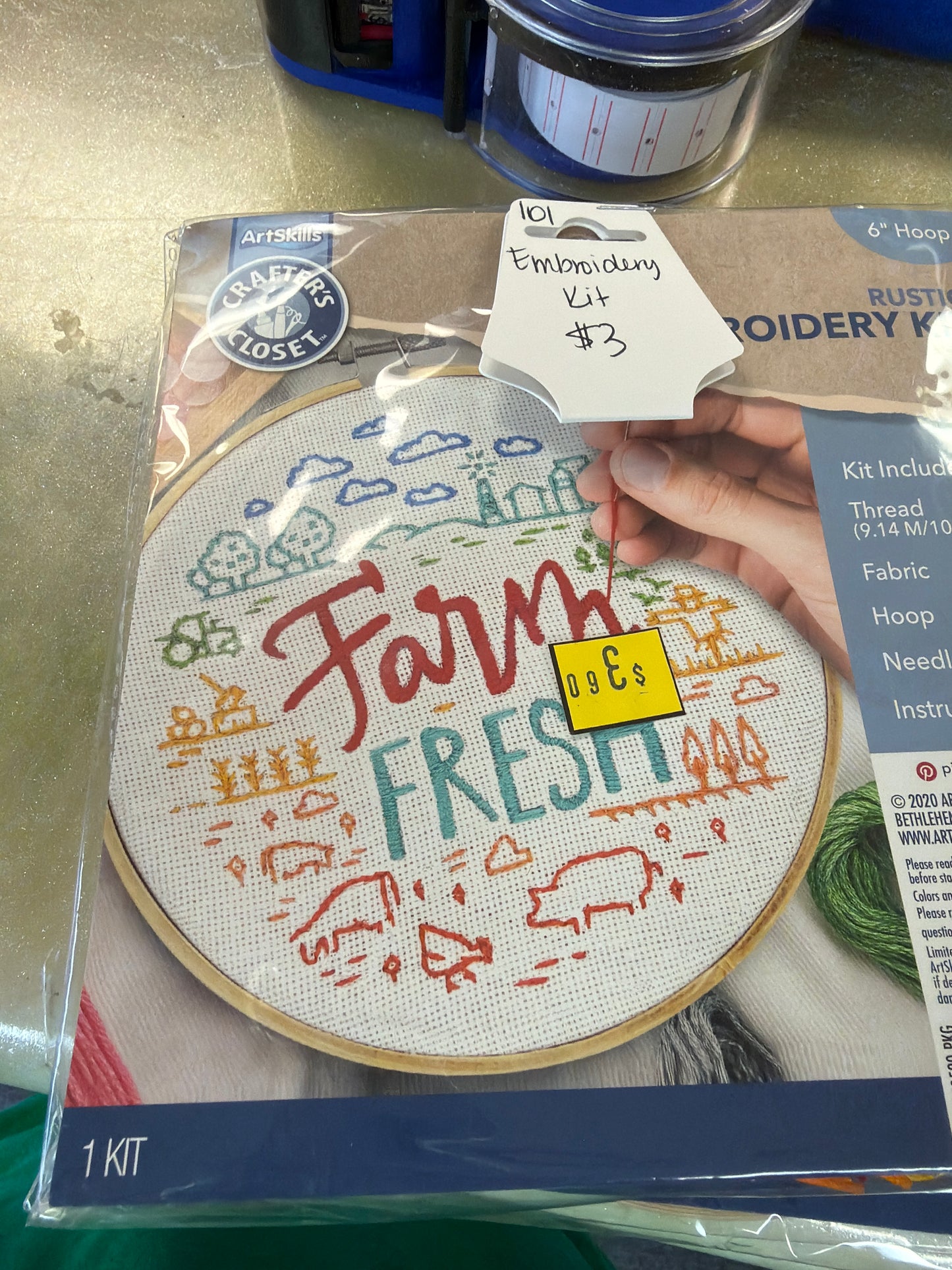 Embroidery kit