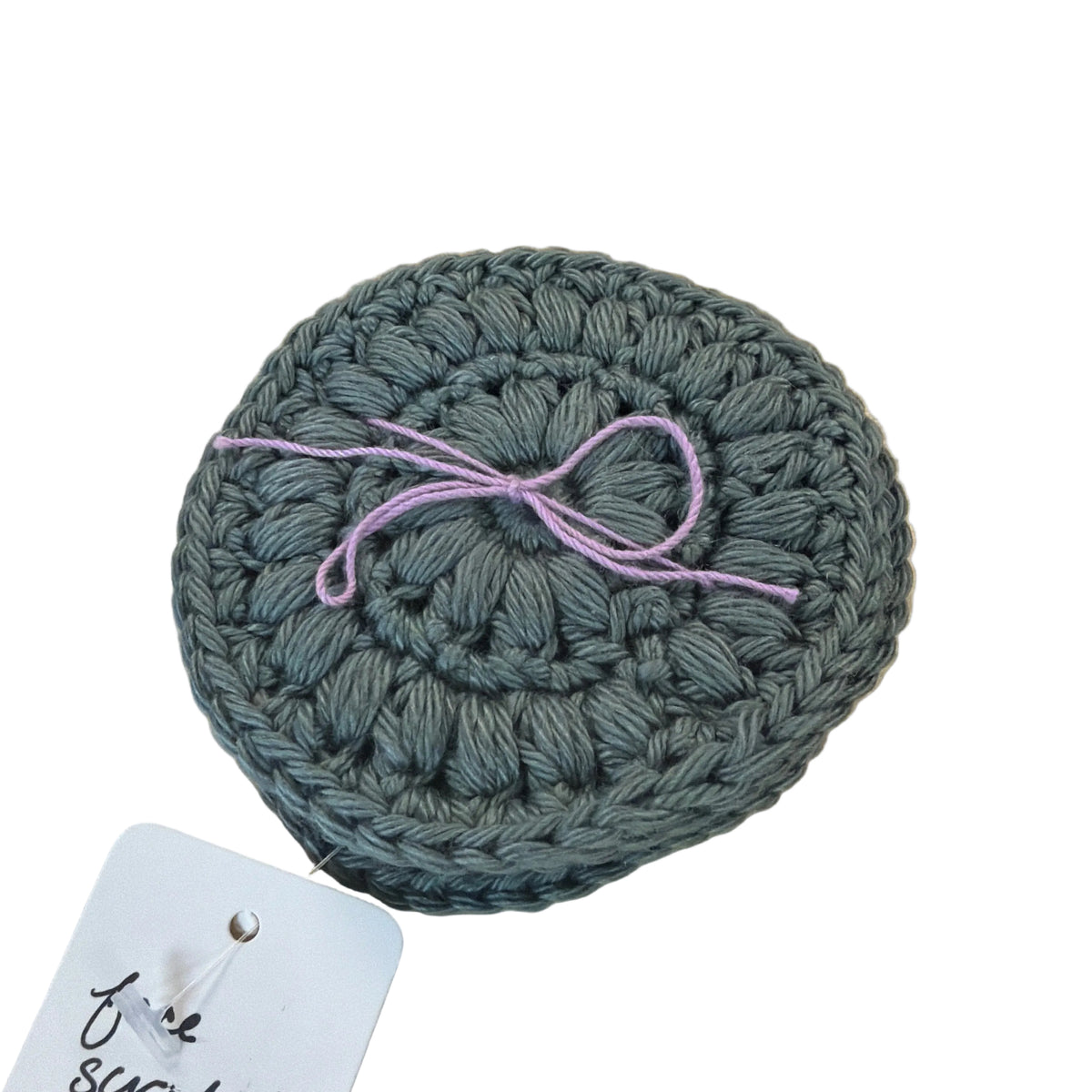 Patricia Malec handmade crochet reusable cotton round- 5pk