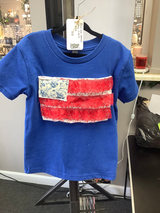 Kids American flag shirt