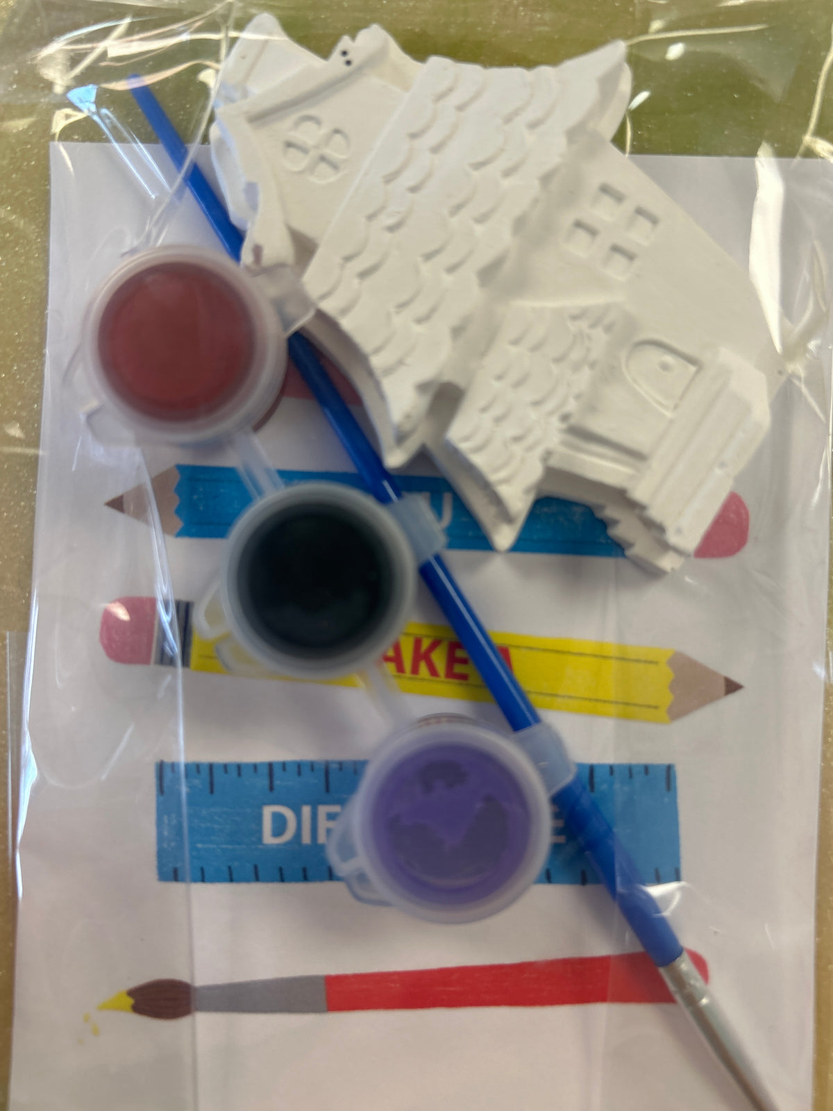 Paint your own Halloween kits