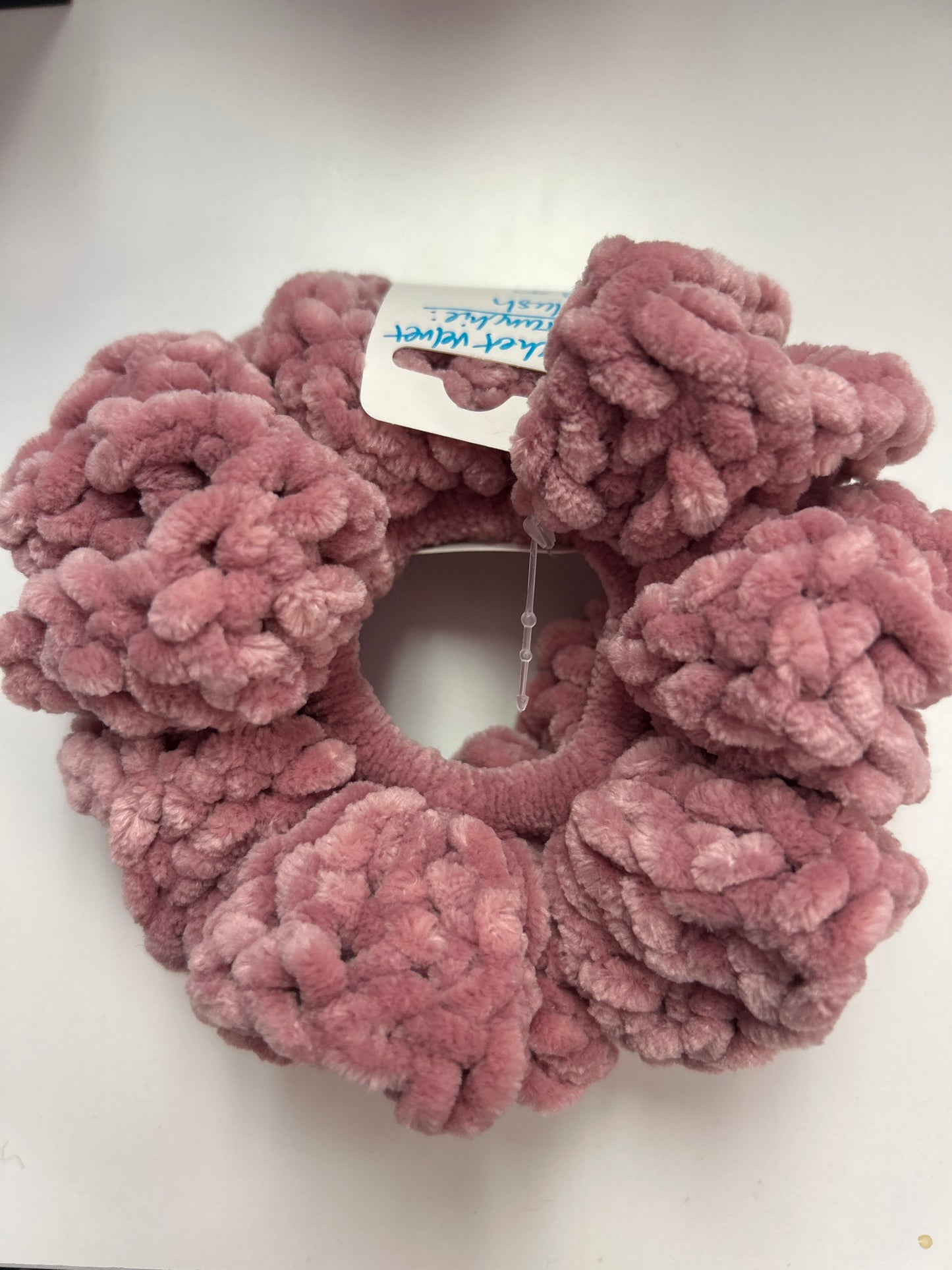 Crotchet Velvet Scrunchie