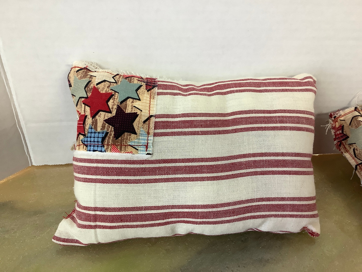 Small flag pillow