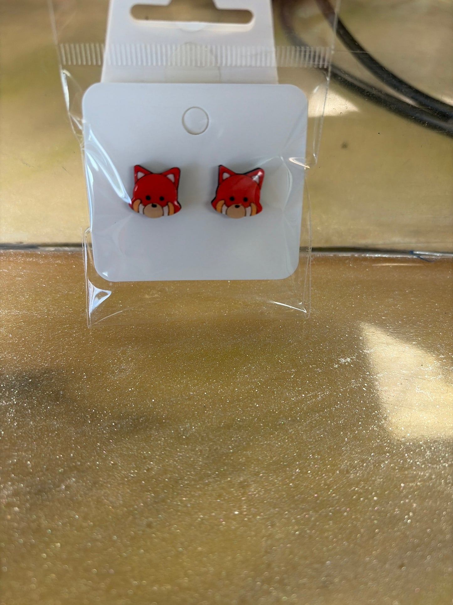 Character earrings