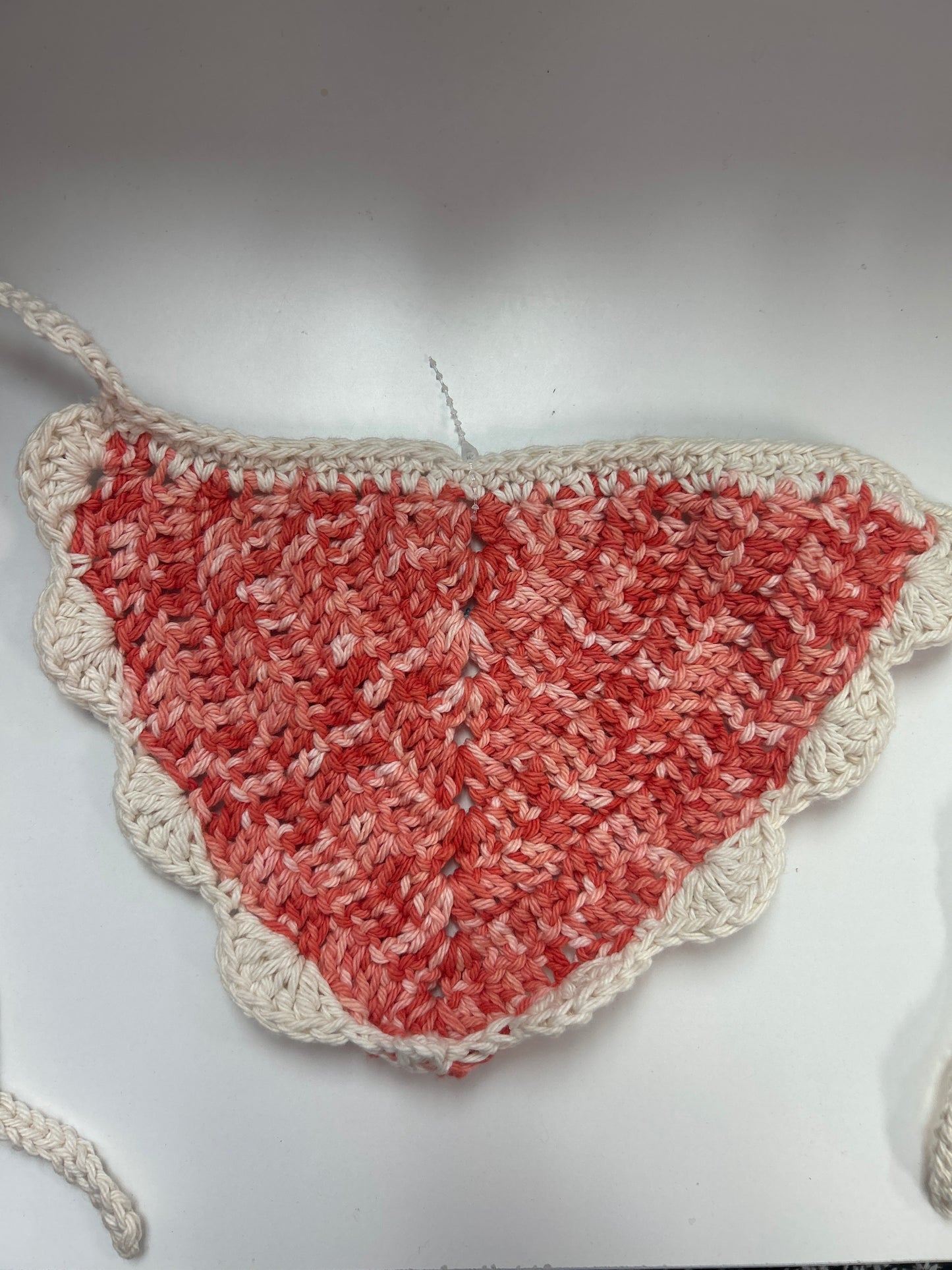 Crotchet hair bandana