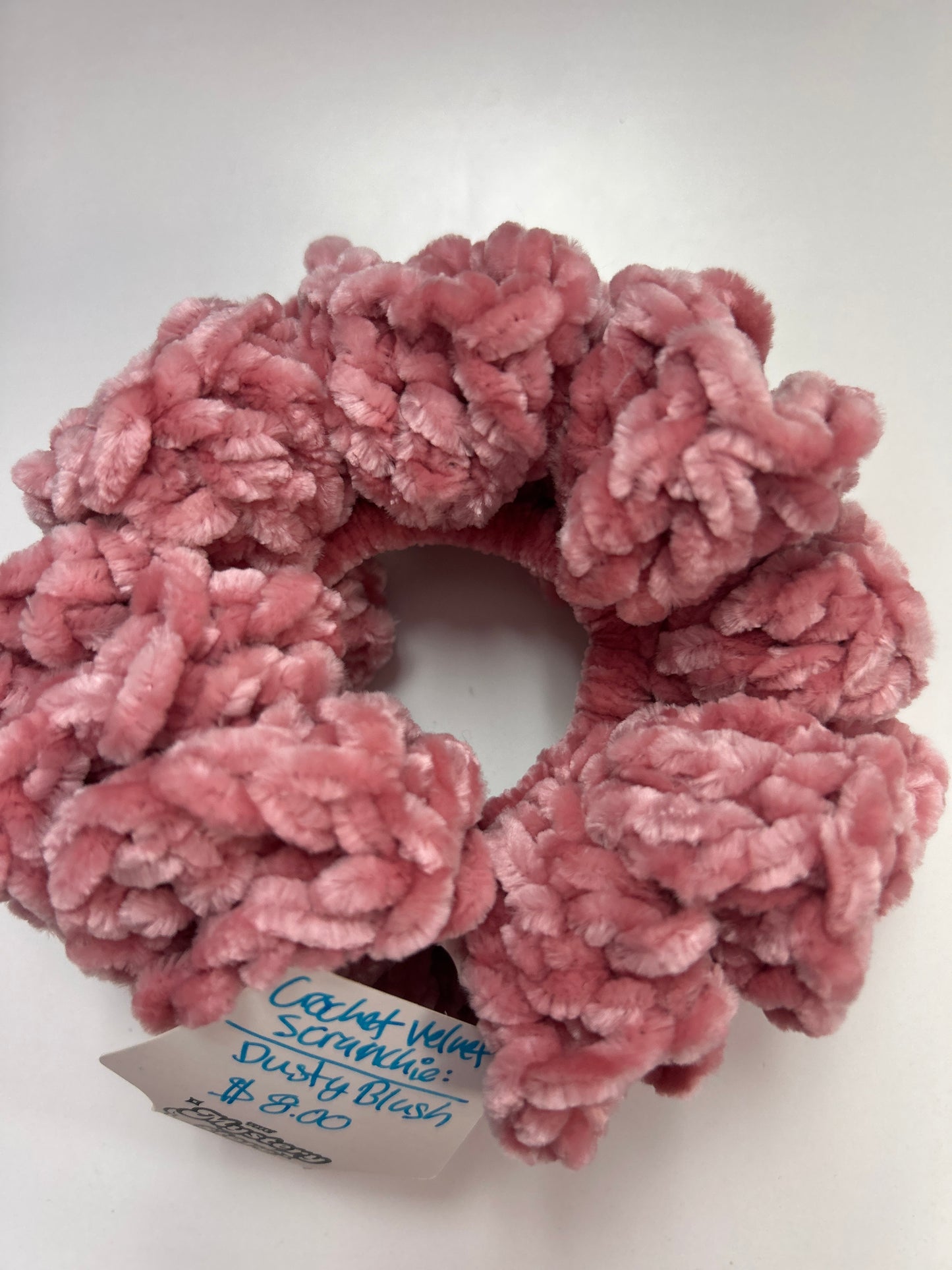 Crotchet Velvet Scrunchie