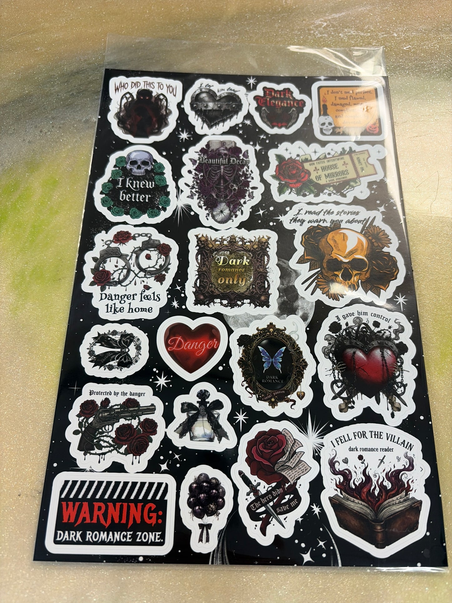 Sticker sheet