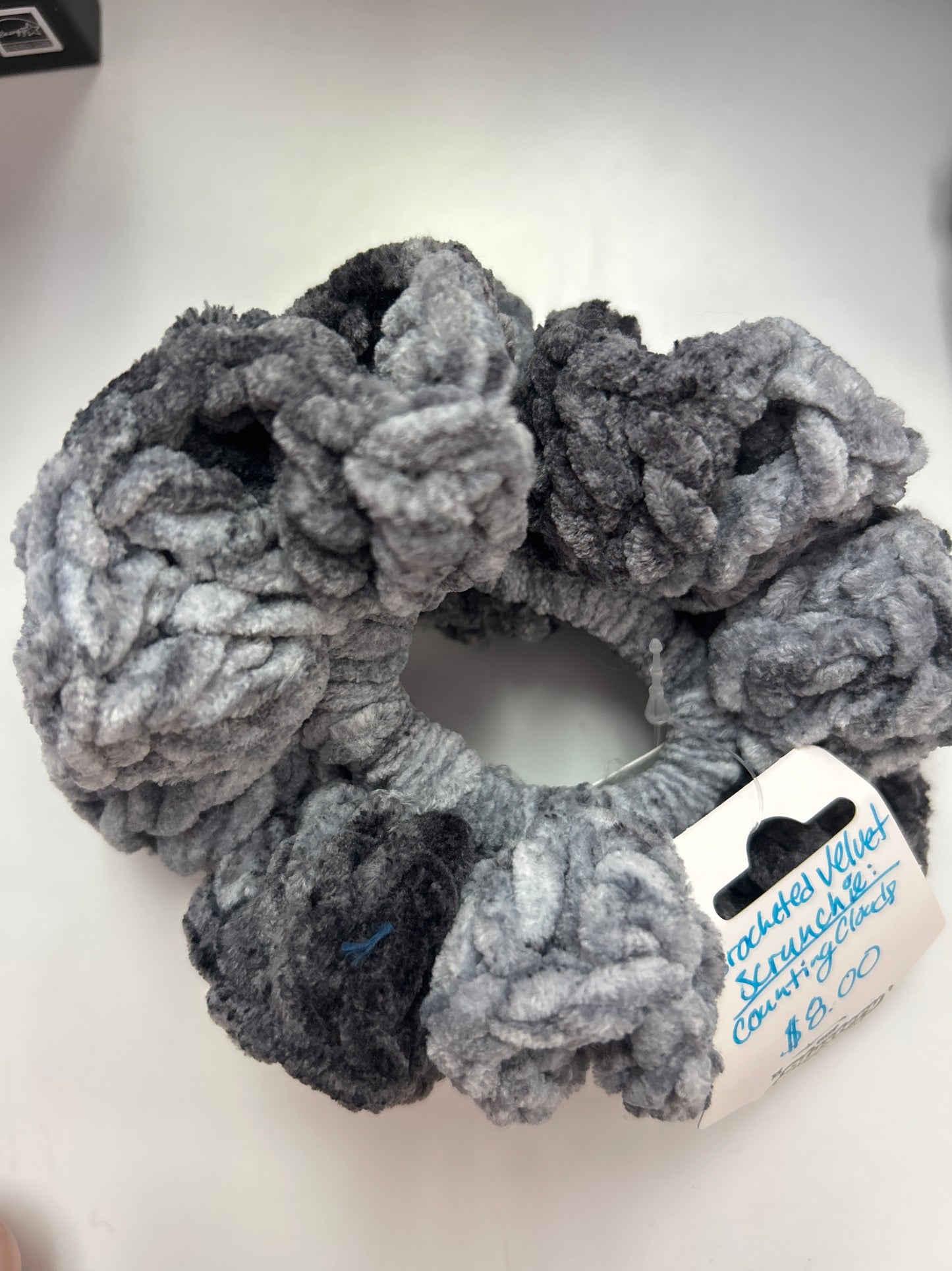 Crotchet Velvet Scrunchie