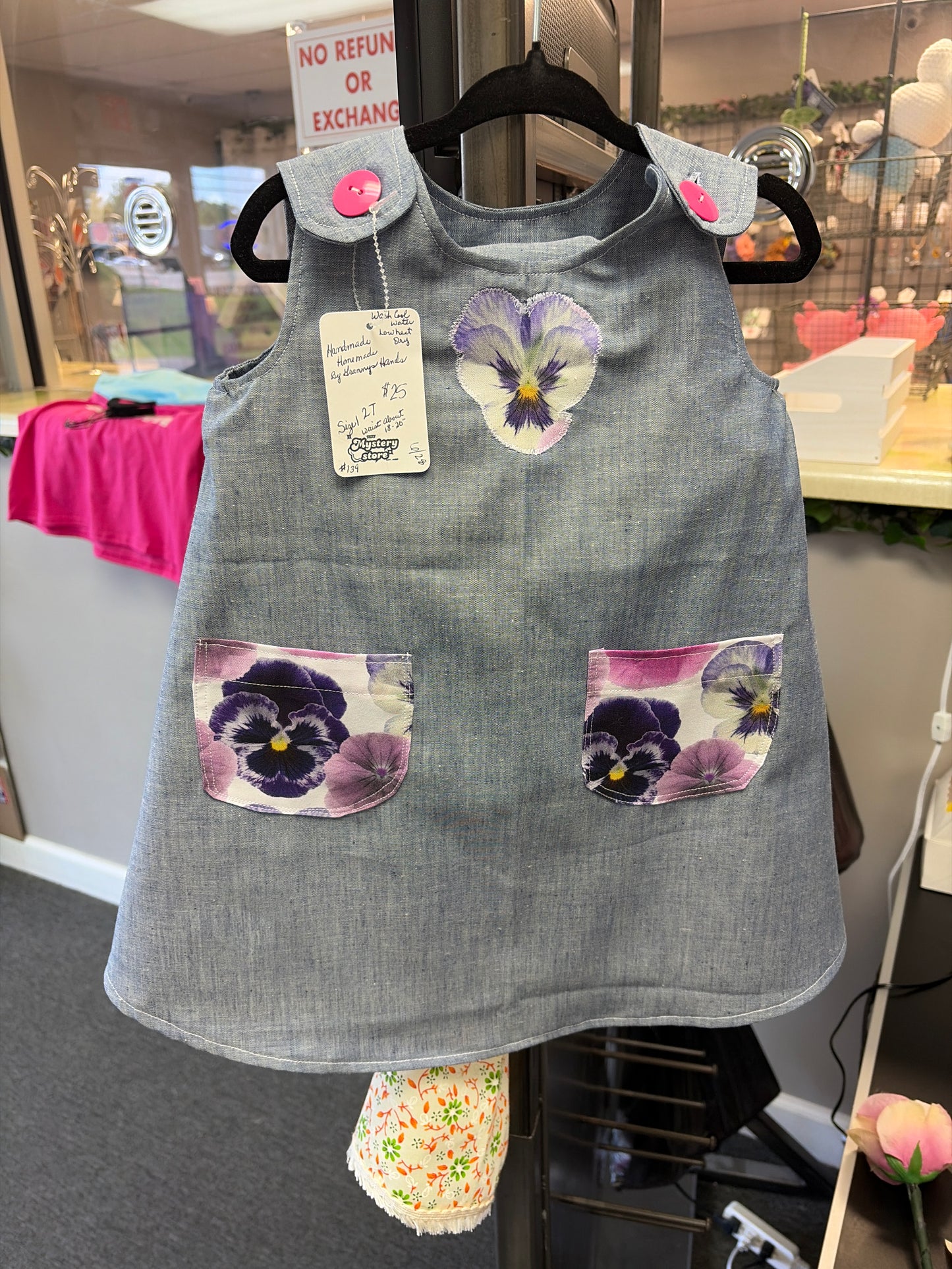 Handmade dress w/ shorts