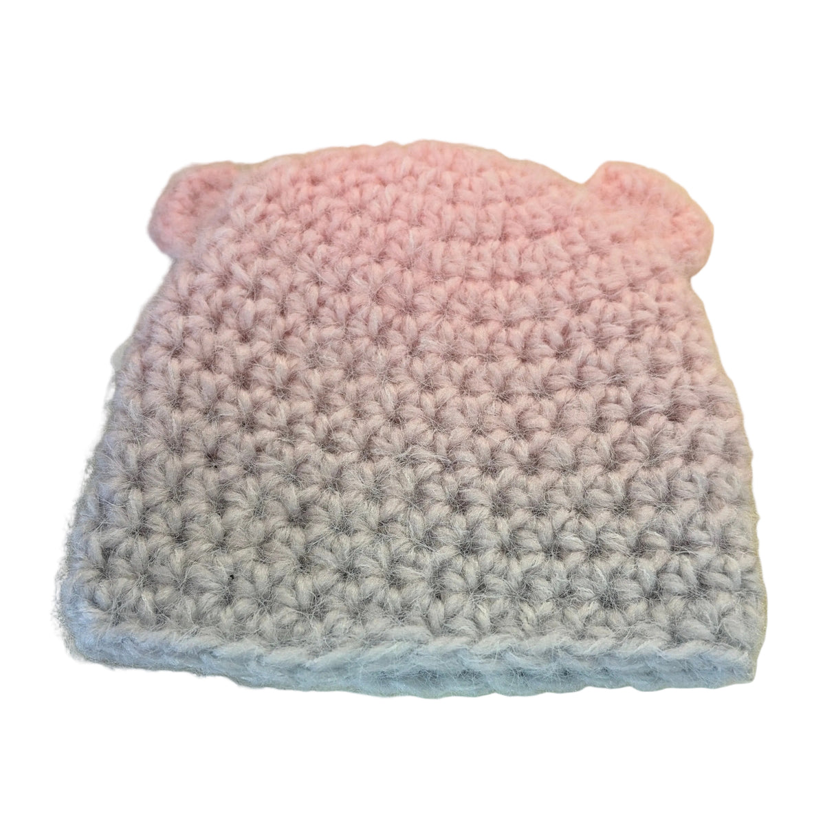 Patricia Malec handmade crochet bear hat ￼