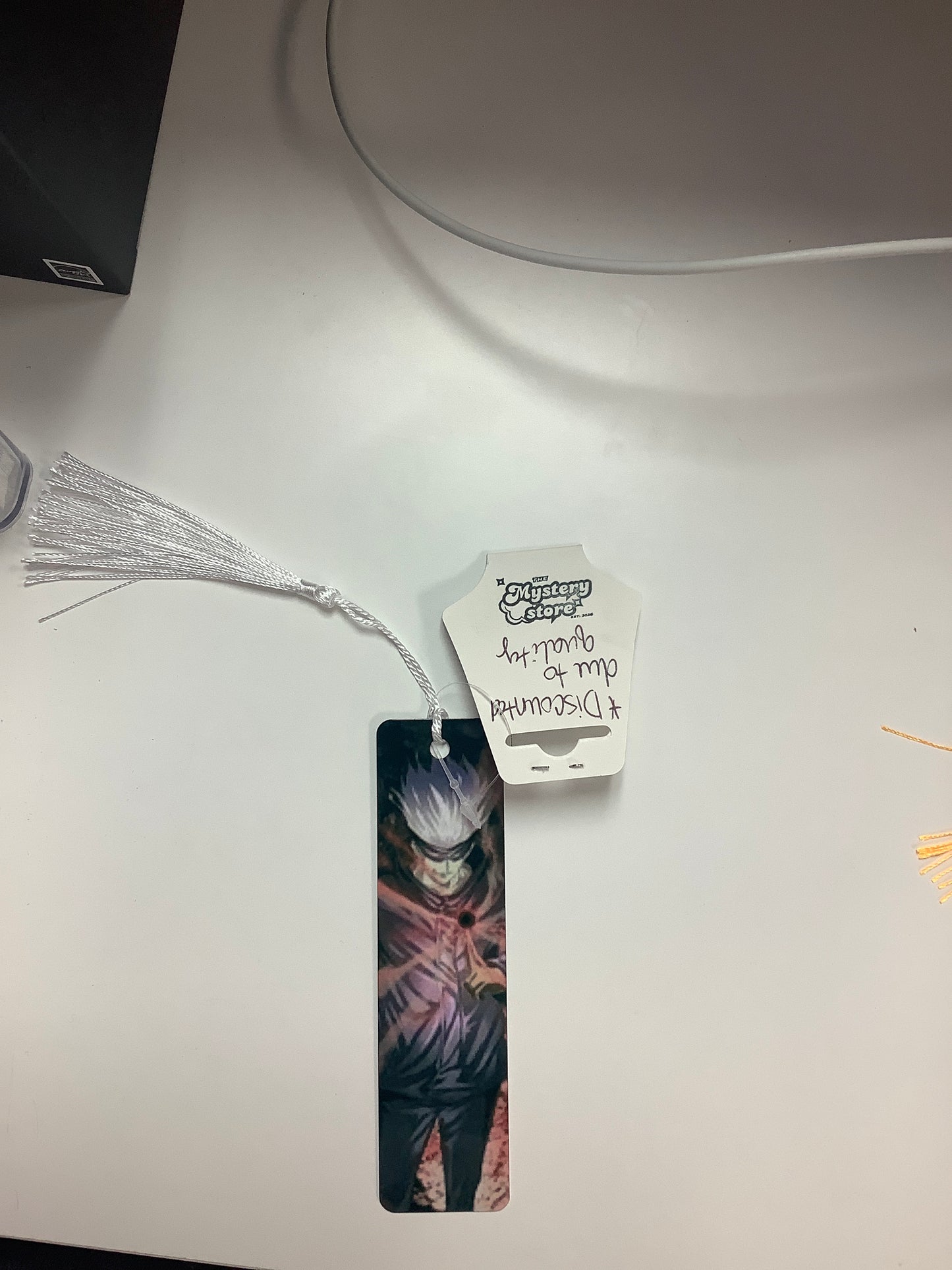 Metal bookmark