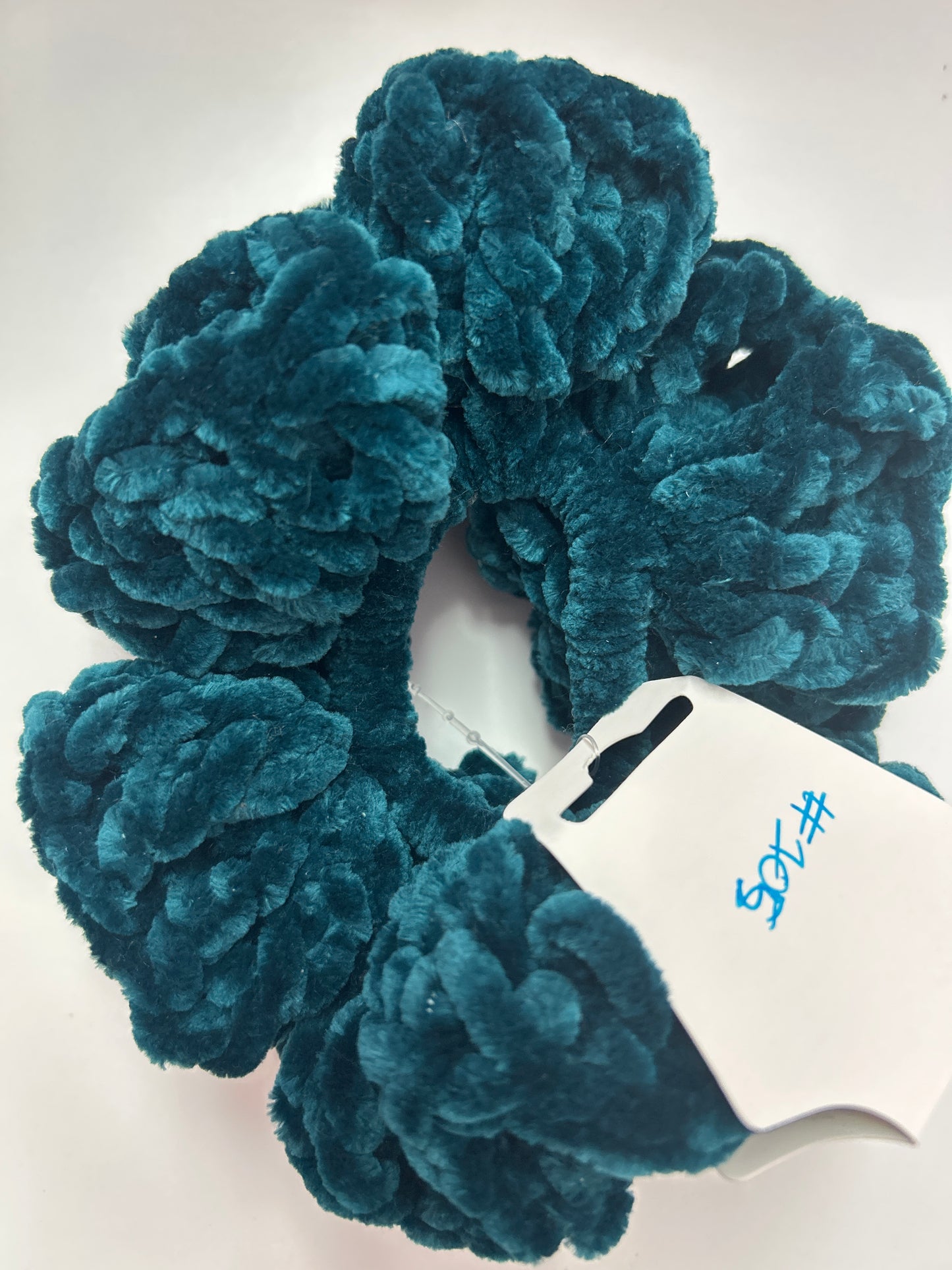 Crotchet Velvet Scrunchie