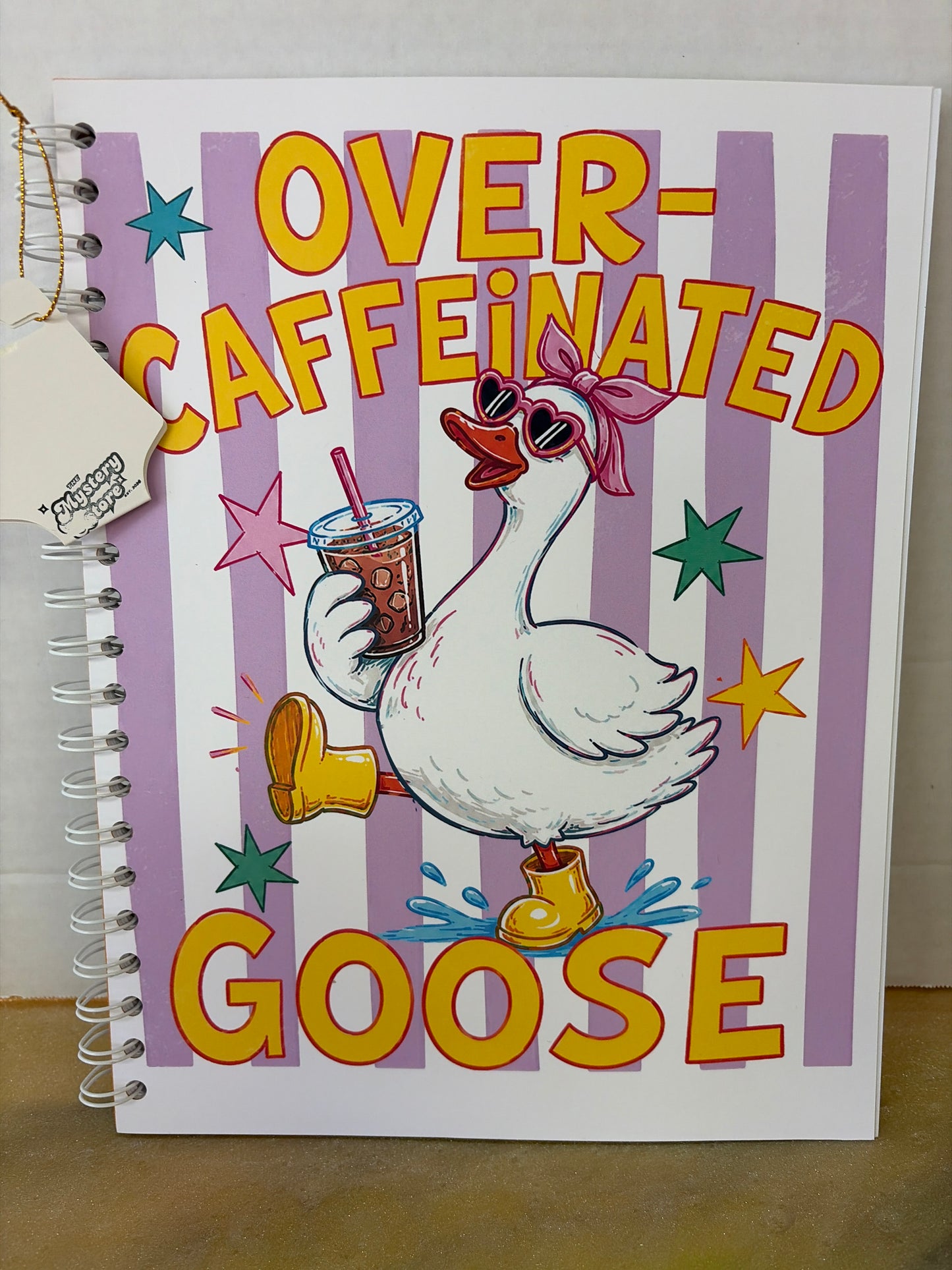 8.5x11 handmade spiral notebook