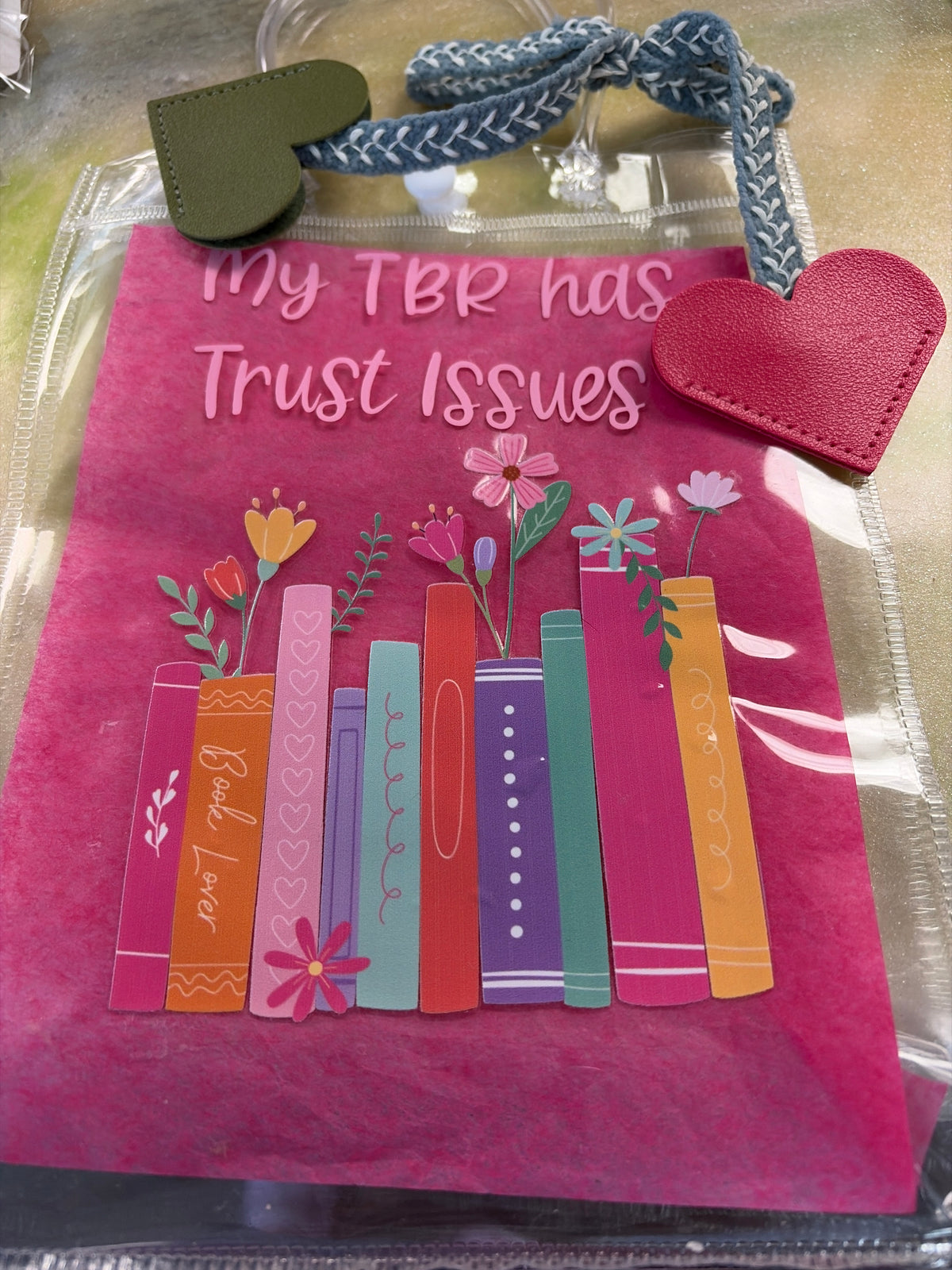 Book/Kindle Bag w/ Bookmark