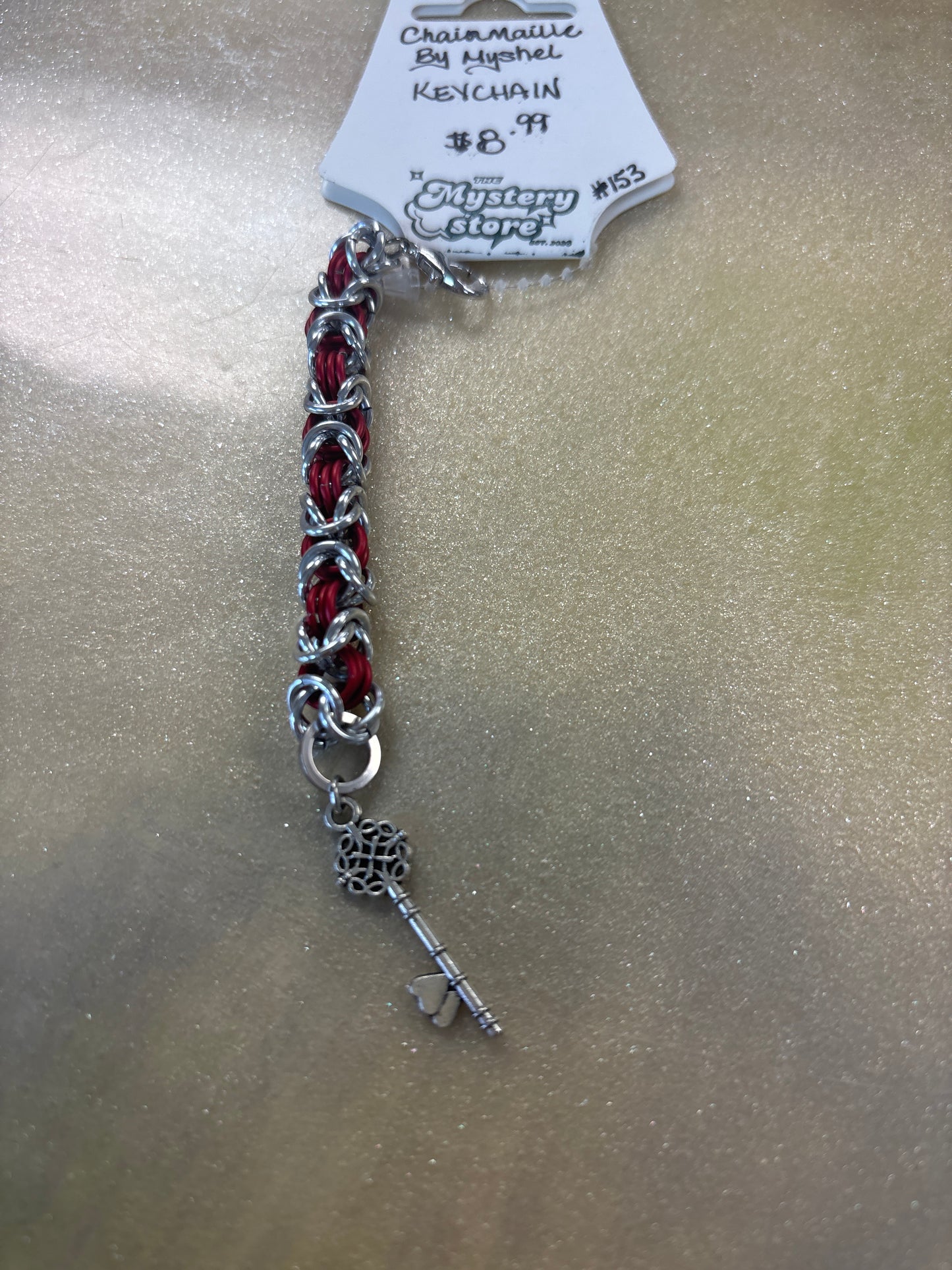 Chainmaille keychain
