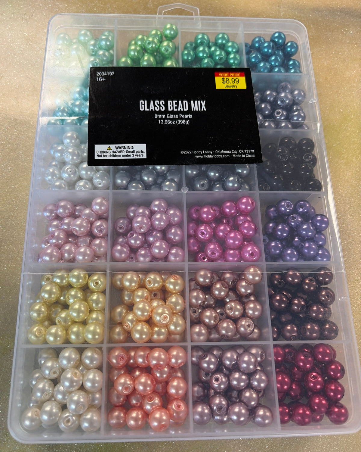 Glass bead mix