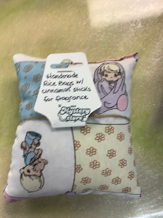 Handmade Rice Bag w cinnamon stick