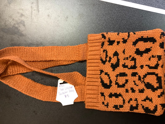 Small Leopard Sweater Bag