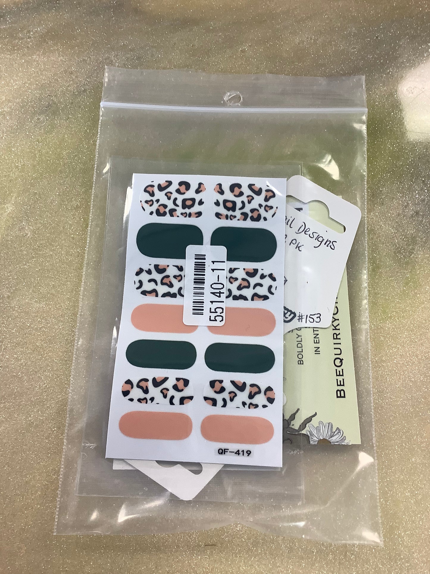 2pk Variety Nail Designs