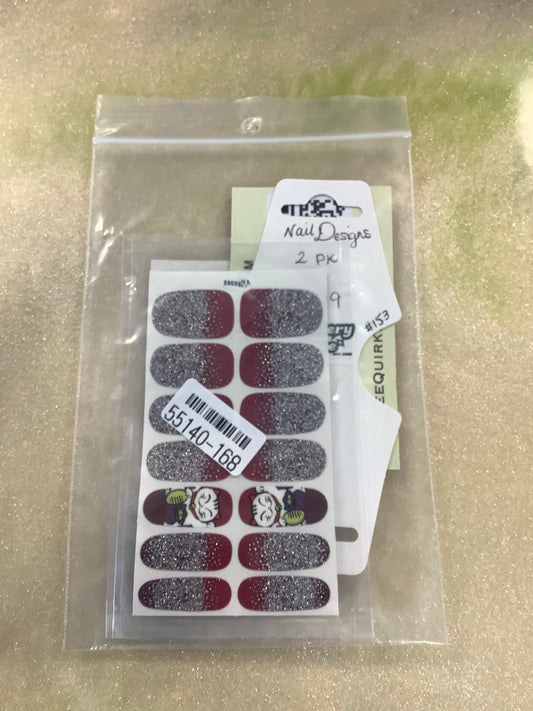 2pk Variety Nail Designs