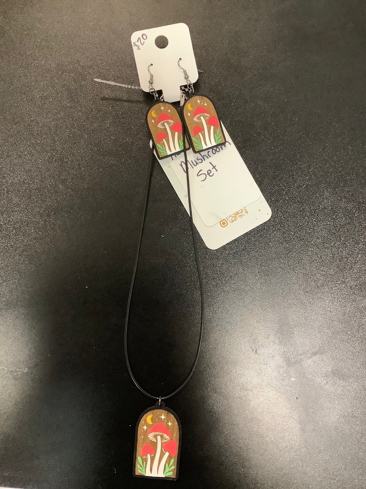 Hand Crafted Necklace and Earring Set