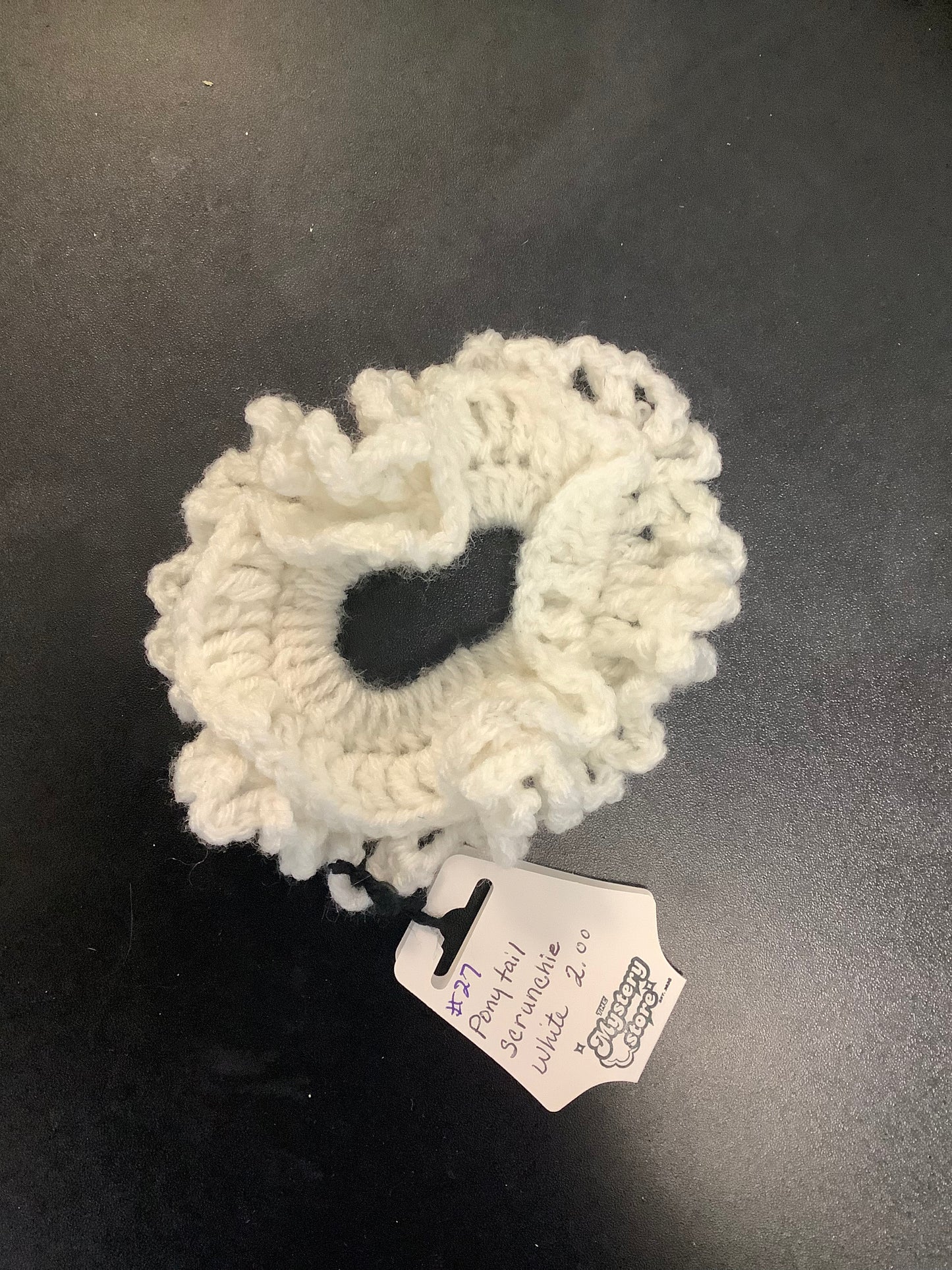 Ponytail Scrunchie crochet