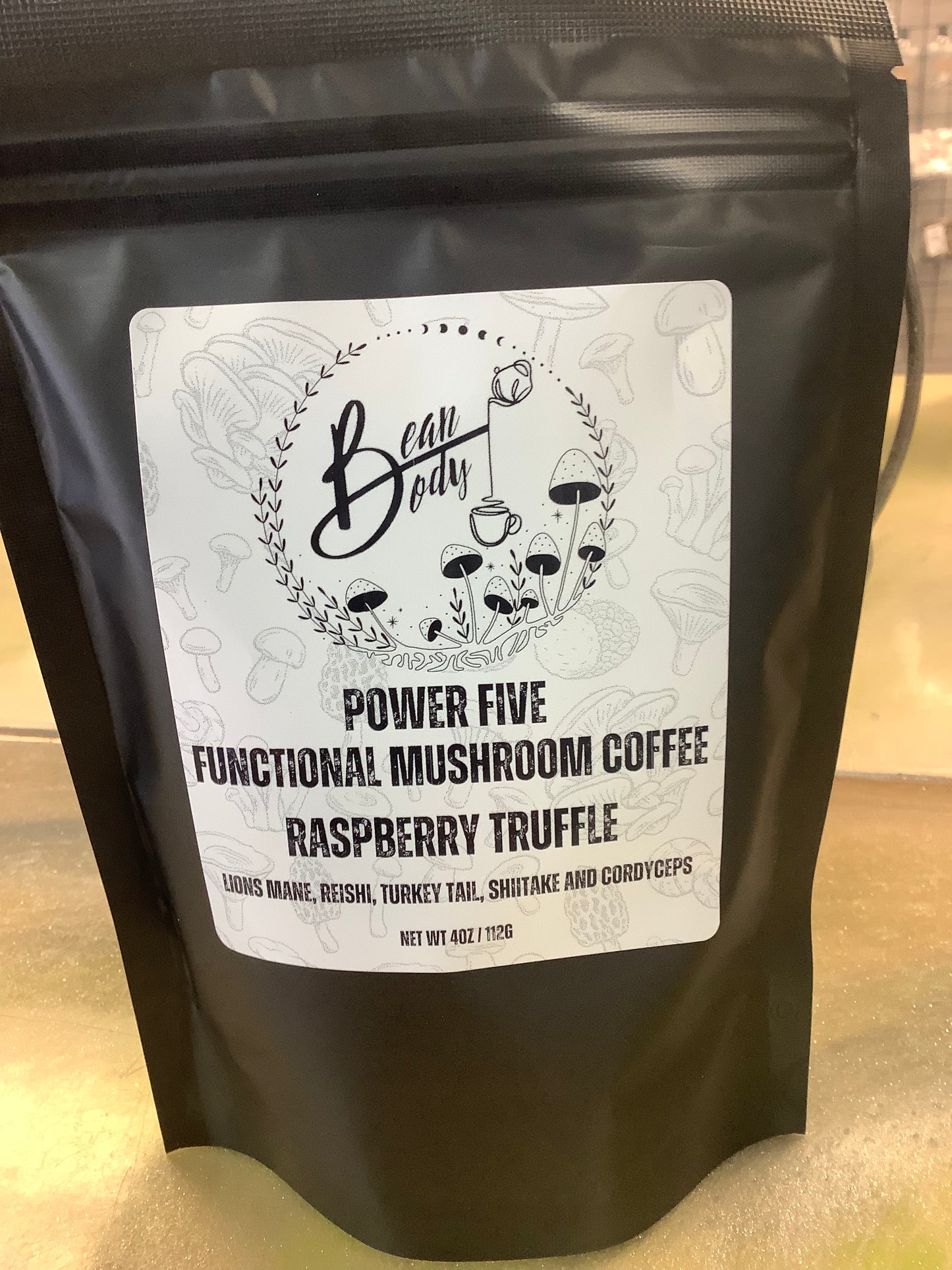 4oz functional mushroom coffee