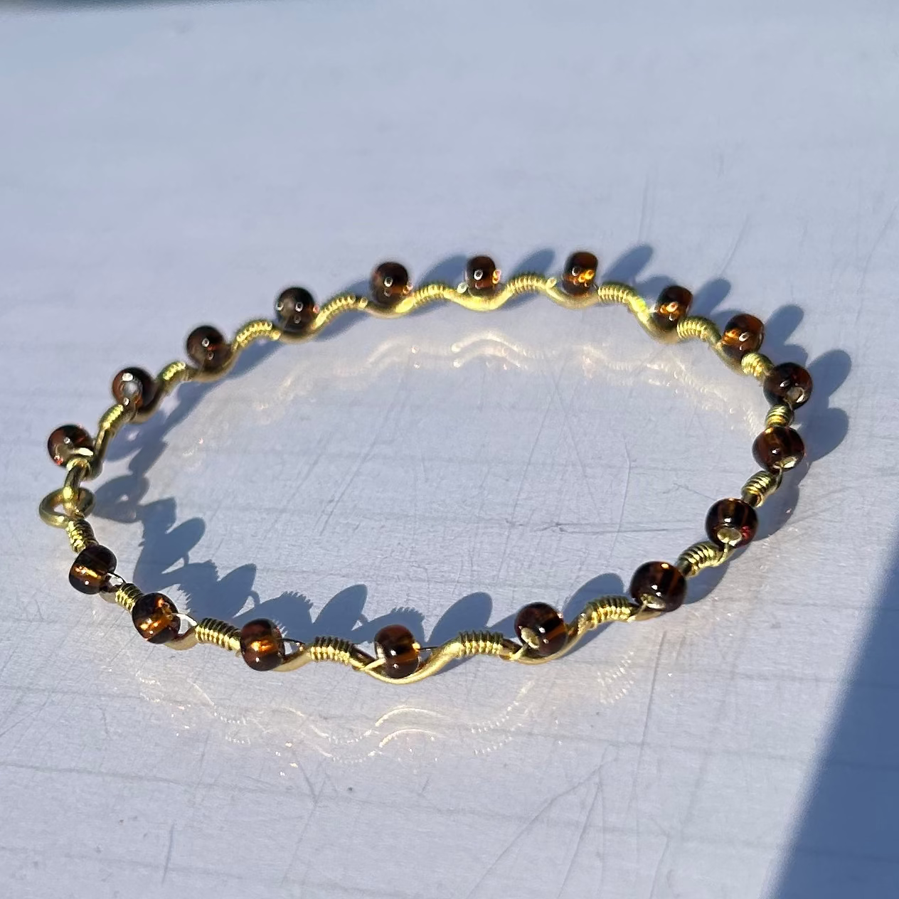 Mel’s Tangled Willow Copper Bracelet/Bangles