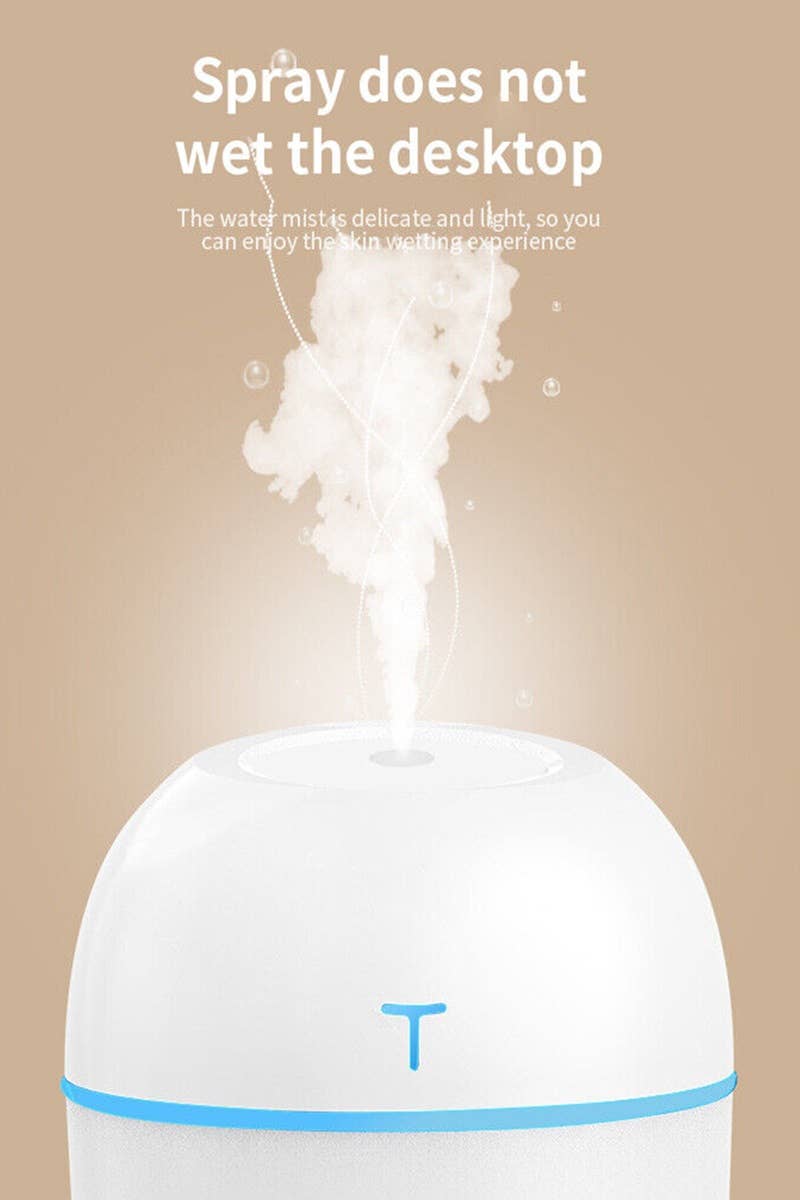 Mini Portable Diffusers Humidifier: PINK