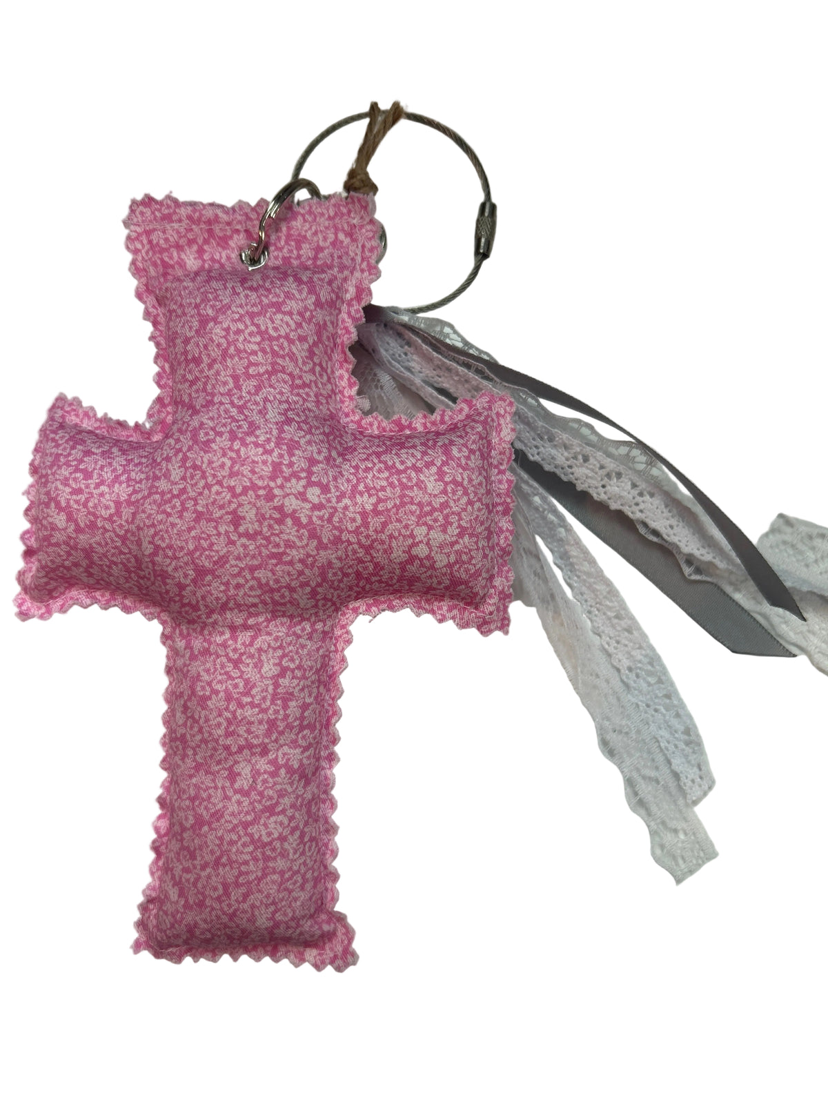 Puff Cross Bag Charm