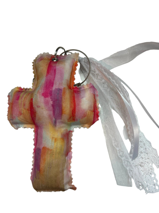Puff Cross Bag Charm