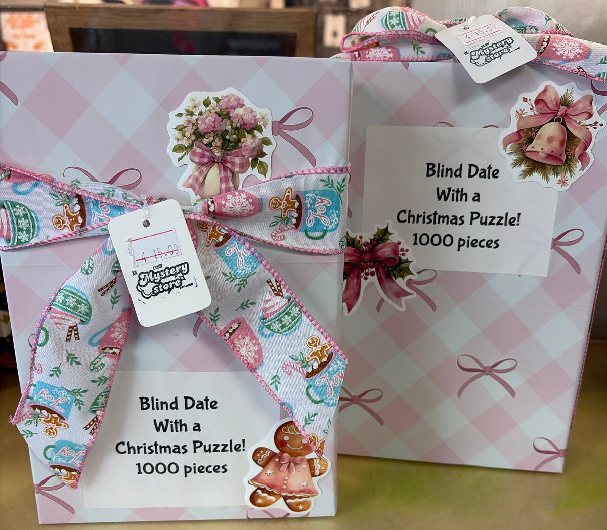 Blind date with a Christmas puzzle