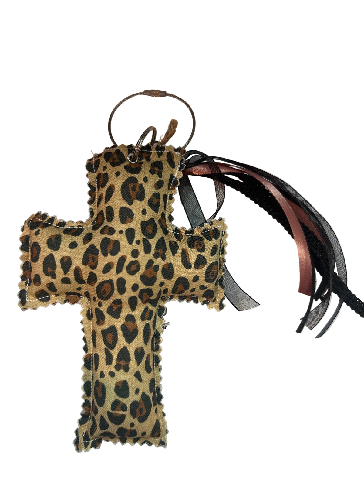 Puff Cross Bag Charm