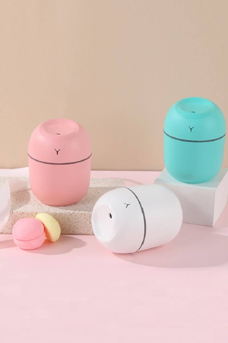 Mini Portable Diffusers Humidifier: PINK