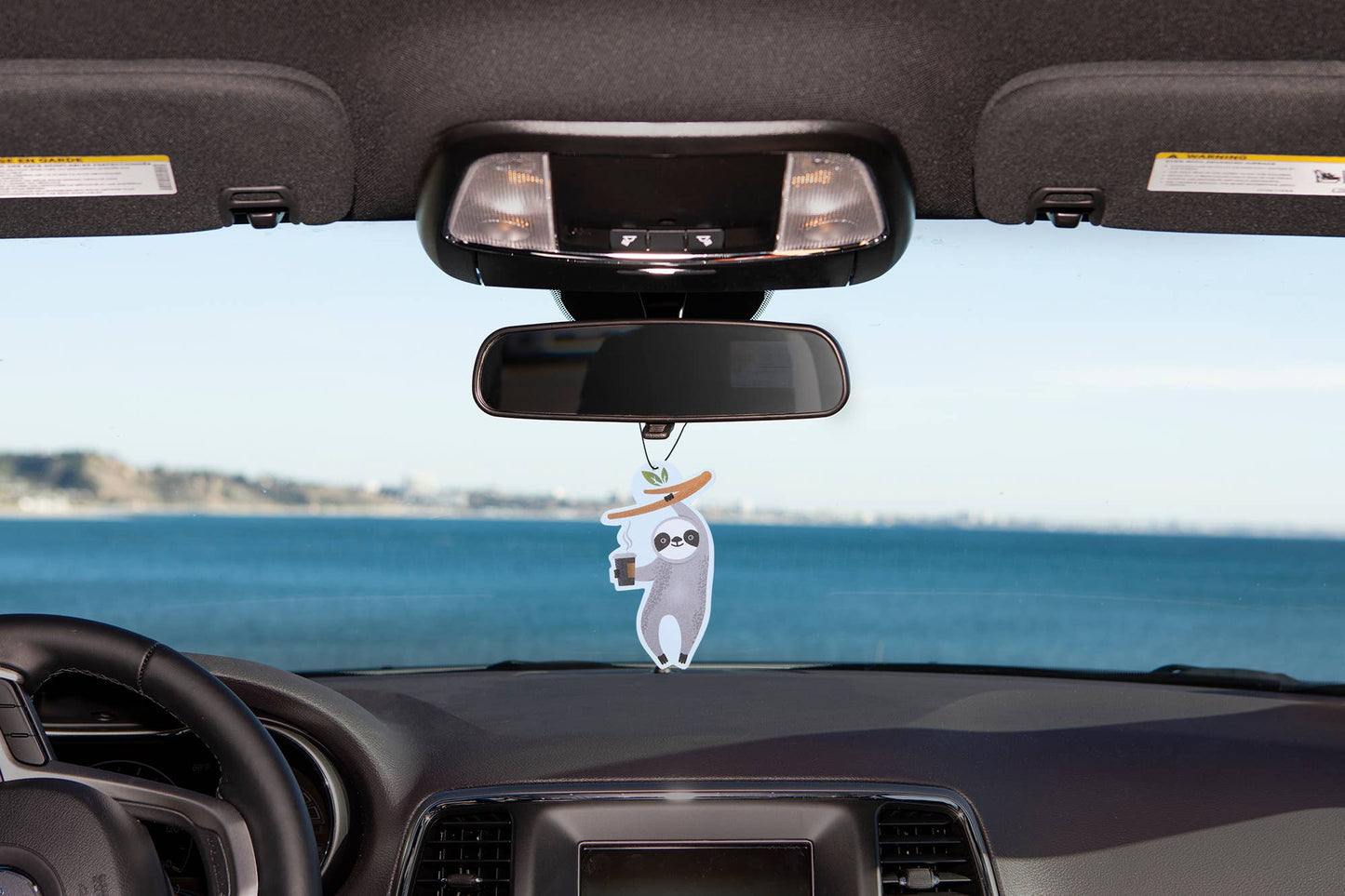 Coffee Sloth Air Freshener