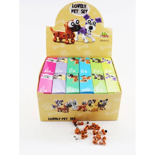 Lovely Pet Building Block Assembly Toy: ASSORTED COLOR / ONE SIZE